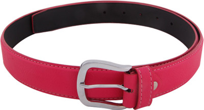 

Skyways Men Casual Pink Artificial Leather Belt, Pink-02