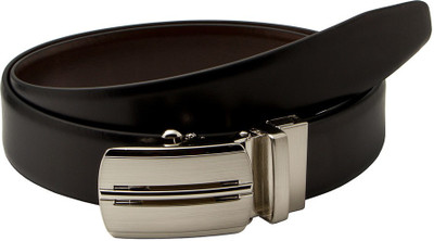 

Gildermen Men Formal Black, Brown Genuine Leather Reversible Belt