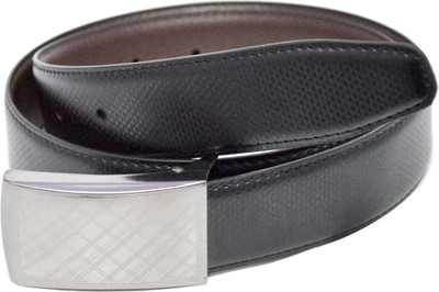 

Aer Leather Men Formal Black Synthetic Reversible Belt, Black;brown