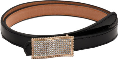 

Tiekart Women Casual Black Synthetic Belt