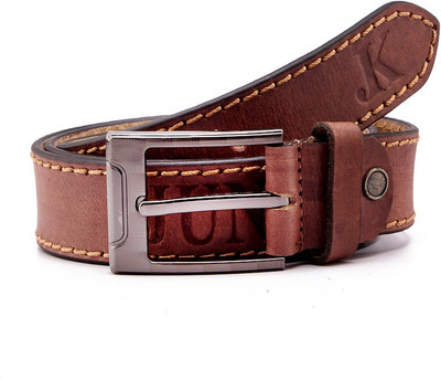 

Junckers Men Casual, Party, Evening Brown Genuine Leather Belt, Chocolate brown