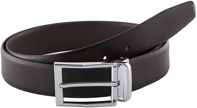 

Gildermen Men Formal Black, Brown Genuine Leather Reversible Belt