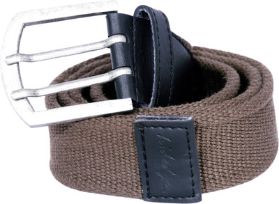 

Hidedge Men Casual Brown Synthetic Belt