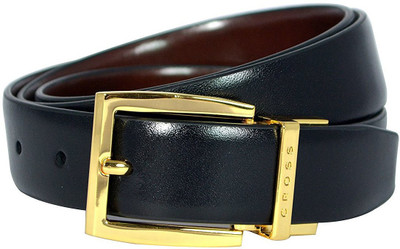 

Cross Men Casual, Formal Black, Brown Genuine Leather Reversible Belt