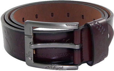 Els Men Brown Synthetic Belt, Brown-24