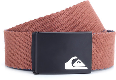 

Quiksilver Men Brown, Blue Metal Reversible Belt, Blue;brown