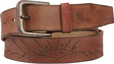

Leder Concepts Men Casual Brown Genuine Leather Belt