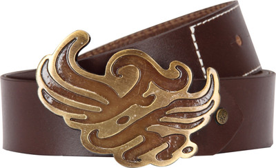 

Flying Machine Men Brown Genuine Leather Belt