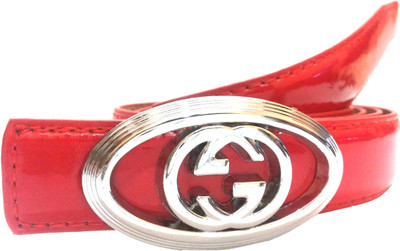 

Mode Girls Casual, Formal Red Genuine Leather Belt