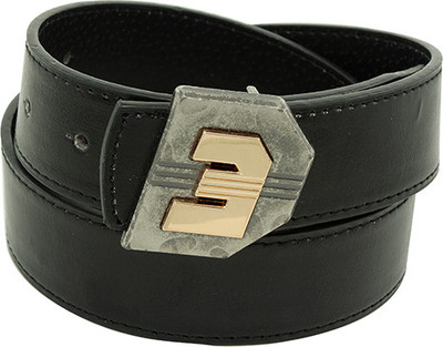 17% OFF on Orosilber Men Casual Black Genuine Leather Belt