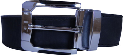 

Revo Men Casual Black Genuine Leather Belt