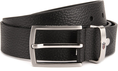 

Louis Philippe Men Black Metal Belt