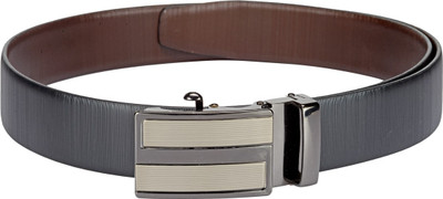 

Teakwood Men Black Genuine Leather Belt