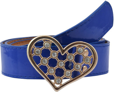 

Antiformal Women Casual Blue Artificial Leather Belt