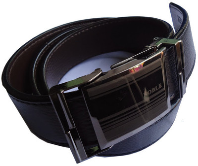 

MMS Men Semi-formal Black Genuine Leather Belt