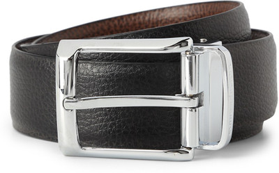 

Louis Philippe Men Black Genuine Leather Belt