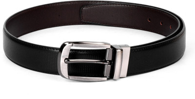 

Buckle Up Men Black Artificial Leather Belt