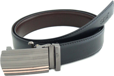 

SFA Men Formal Black Artificial Leather Reversible Belt, Blackandbrown3s05