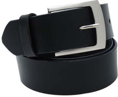 

Jars Collections Men Black Genuine Leather Belt