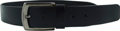 

Burdy Men Formal Black Genuine Leather Belt