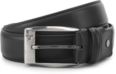 

Bulchee Men Black Metal Belt