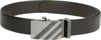 

Teakwood Men Formal Black Genuine Leather Belt