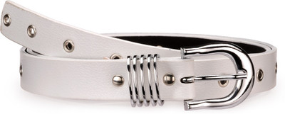 

Allura Women Evening/Party, Casual, Semi-formal White Synthetic Belt