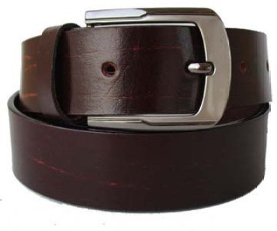 

Klaska Men Formal Brown Genuine Leather Belt