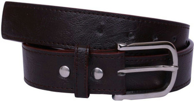 

Yours Luggage Men Casual, Evening, Formal, Party Brown Artificial Leather, Genuine Leather, Synthetic Belt