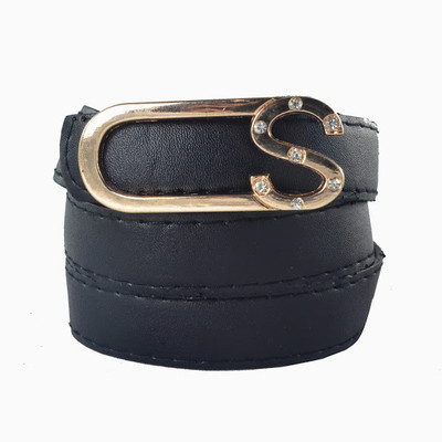 

Antiformal Women Casual, Evening, Party Black Genuine Leather, Metal Reversible Belt