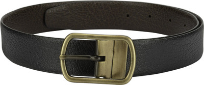 

TKWD Leathers Men Casual Brown Genuine Leather Reversible Belt
