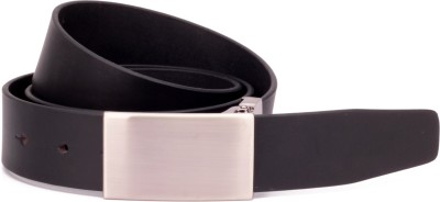 

OHM New York Men Formal Black Genuine Leather Reversible Belt