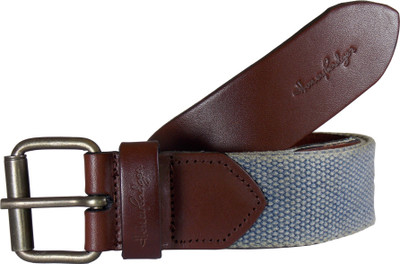 

Honey Badger Boys Casual Multicolor Canvas, Genuine Leather Belt, Multi