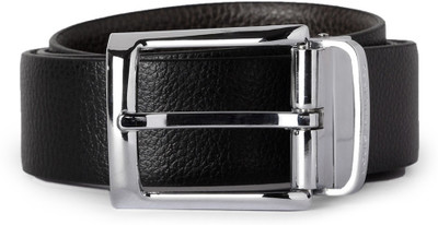 

Louis Philippe Men Black Artificial Leather Belt