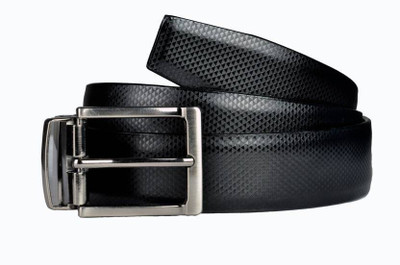 

Shopping Store Men Casual Black Artificial Leather Reversible Belt