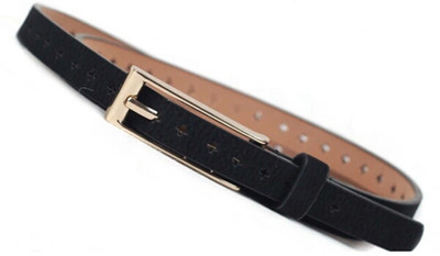 

Chaand Women Party Black Texas Leatherite Belt