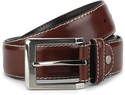 

Van Heusen Men Brown Metal Belt