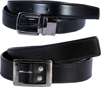 

Hardys Men Black Genuine Leather Reversible Belt