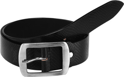 

palito Men Black Genuine Leather Belt