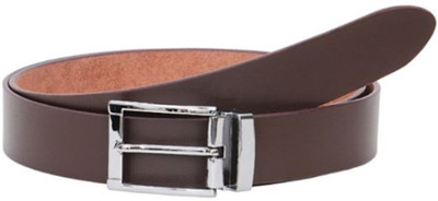 

OODI Men & Women Brown Genuine Leather Belt