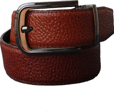 

Klaska Men Casual Tan Genuine Leather Belt