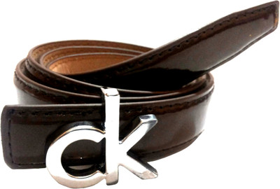 Mode Girls Casual, Formal Brown Genuine Leather Belt
