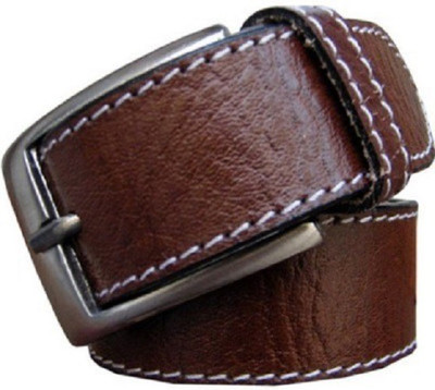 

Nagar Enterprises Men Casual Brown Artificial Leather Belt, Brown-65