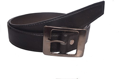 

Aam Shopping Men Black Artificial Leather Belt