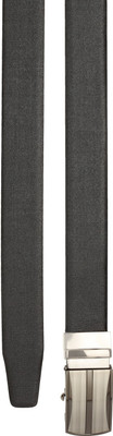 

Teakwood Men Casual Black Genuine Leather Reversible Belt