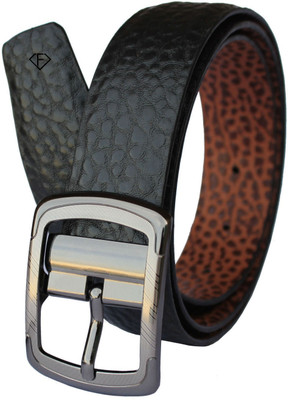 

Fashius Men Black Artificial Leather Belt, Black-01
