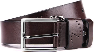 

Swiss Design Men Brown Genuine Leather Belt