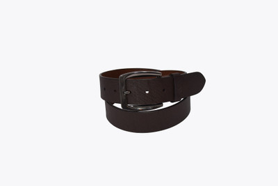 

Pellezzari Men Brown Genuine Leather Belt