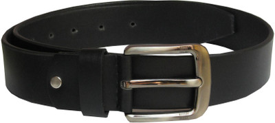 

eXcorio Men Formal Black Genuine Leather Belt
