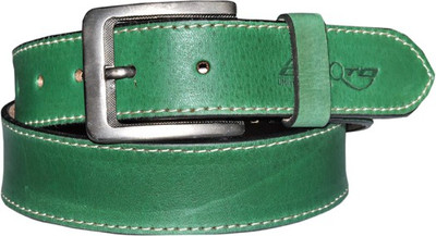 

Divoto Men Casual Green Genuine Leather Belt
